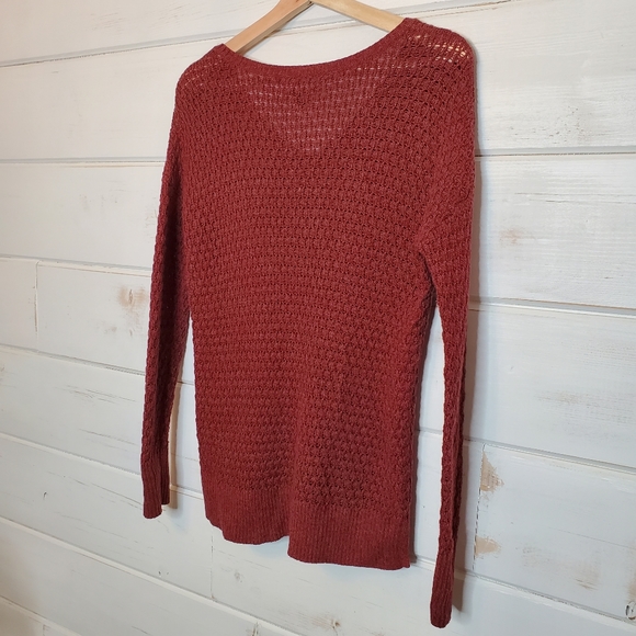 American Eagle Outfitters Vneck Knit Sweater XS - Picture 8 of 9